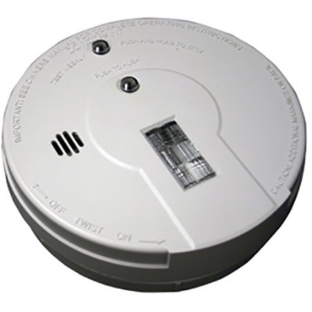 KIDDE Kidde 44037602 5 in. Smoke Detector with Safety Light; White 44037602